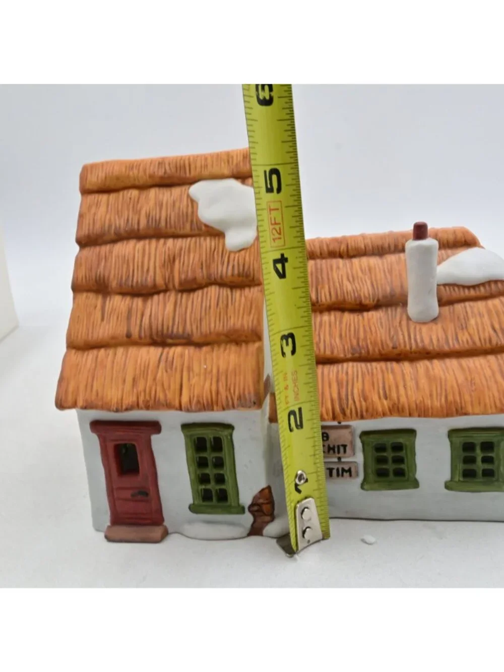 Dept 56 Dickens Heritage Village Bob Cratchit & Tiny Tim Cottage 1986 Boxed